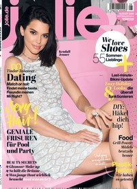 Titelbild der Ausgabe 8/2018 von Jolie. Diese Zeitschrift und viele weitere Frauenzeitschriften als Abo oder epaper bei United Kiosk online kaufen.