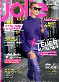 Titelbild der Ausgabe 12/2022 von Jolie. Diese Zeitschrift und viele weitere Frauenzeitschriften als Abo oder epaper bei United Kiosk online kaufen.