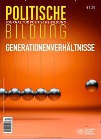 Titelbild der Ausgabe 4/2025 von Journal für politische Bildung. Diese Zeitschrift und viele weitere Zeitschriften für Pädagogik als Abo oder epaper bei United Kiosk online kaufen.