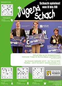 Titelbild der Ausgabe 5/2025 von JugendSchach. Diese Zeitschrift und viele weitere Reisemagazine, Freizeitmagazine und Wissensmagazine als Abo oder epaper bei United Kiosk online kaufen.