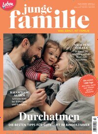Titelbild der Ausgabe 2/2025 von junge familie. Diese Zeitschrift und viele weitere Elternzeitschriften und Tierzeitschriften als Abo oder epaper bei United Kiosk online kaufen.