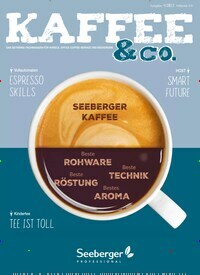 Titelbild der Ausgabe 4/2023 von Kaffee & Co. Diese Zeitschrift und viele weitere Gastronomiezeitschriften, Fashionmagazine, Beautymagazine als Abo oder epaper bei United Kiosk online kaufen.