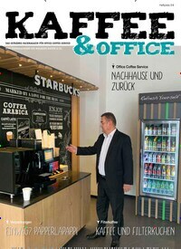 Titelbild der Ausgabe 1/2021 von Kaffee & Office. Diese Zeitschrift und viele weitere Kochzeitschriften und Backzeitschriften als Abo oder epaper bei United Kiosk online kaufen.