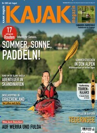 Titelbild der Ausgabe 4/2023 von kajak-Magazin. Diese Zeitschrift und viele weitere Sportmagazine als Abo oder epaper bei United Kiosk online kaufen.