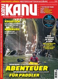 Titelbild der Ausgabe 5/2019 von Kanu Magazin. Diese Zeitschrift und viele weitere Sportmagazine als Abo oder epaper bei United Kiosk online kaufen.