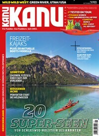 Titelbild der Ausgabe 5/2021 von Kanu Magazin. Diese Zeitschrift und viele weitere Sportmagazine als Abo oder epaper bei United Kiosk online kaufen.