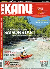 Titelbild der Ausgabe 30/2022 von Kanu Magazin. Diese Zeitschrift und viele weitere Sportmagazine als Abo oder epaper bei United Kiosk online kaufen.