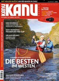 Titelbild der Ausgabe 40/2022 von Kanu Magazin. Diese Zeitschrift und viele weitere Sportmagazine als Abo oder epaper bei United Kiosk online kaufen.