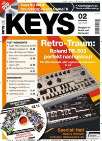 Titelbild der Ausgabe 2/2019 von Keys. Diese Zeitschrift und viele weitere Reisemagazine, Freizeitmagazine und Wissensmagazine als Abo oder epaper bei United Kiosk online kaufen.