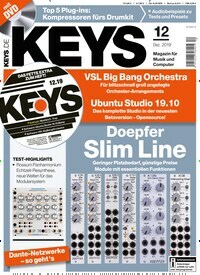 Titelbild der Ausgabe 12/2019 von Keys. Diese Zeitschrift und viele weitere Reisemagazine, Freizeitmagazine und Wissensmagazine als Abo oder epaper bei United Kiosk online kaufen.