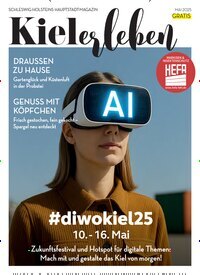 Titelbild der Ausgabe 5/2025 von KIELerleben. Diese Zeitschrift und viele weitere Lifestylemagazine und Peoplemagazine als Abo oder epaper bei United Kiosk online kaufen.