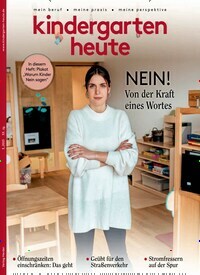 Titelbild der Ausgabe 3/2023 von Kindergarten heute. Diese Zeitschrift und viele weitere Zeitschriften für Pädagogik als Abo oder epaper bei United Kiosk online kaufen.