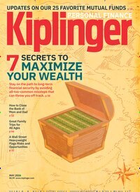 Titelbild der Ausgabe 5/2026 von Kiplingers Personal Finance. Diese Zeitschrift und viele weitere Wirtschaftsmagazine und Politikmagazine als Abo oder epaper bei United Kiosk online kaufen.