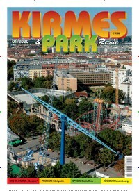 Titelbild der Ausgabe 1/2020 von Kirmes & Park Revue. Diese Zeitschrift und viele weitere Freizeit-Fachmagazine und Hobby-Fachzeitschriften als Abo oder epaper bei United Kiosk online kaufen.