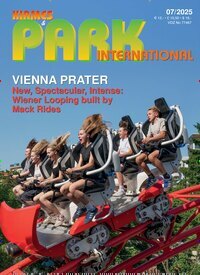 Titelbild der Ausgabe 7/2025 von Kirmes & Park Revue English Edition. Diese Zeitschrift und viele weitere Freizeit-Fachmagazine und Hobby-Fachzeitschriften als Abo oder epaper bei United Kiosk online kaufen.