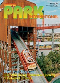 Titelbild der Ausgabe 11/2026 von Kirmes & Park Revue English Edition. Diese Zeitschrift und viele weitere Freizeit-Fachmagazine und Hobby-Fachzeitschriften als Abo oder epaper bei United Kiosk online kaufen.