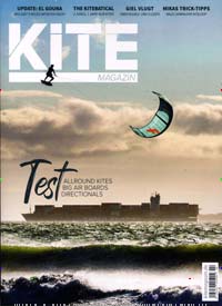 Titelbild der Ausgabe 2/2022 von Kite Magazin. Diese Zeitschrift und viele weitere Sportmagazine als Abo oder epaper bei United Kiosk online kaufen.