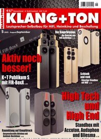 Titelbild der Ausgabe 5/2025 von Klang & Ton. Diese Zeitschrift und viele weitere Audiomagazine, Filmmagazine und Fotozeitschriften als Abo oder epaper bei United Kiosk online kaufen.