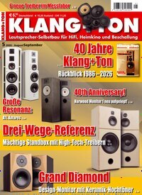 Titelbild der Ausgabe 5/2026 von Klang & Ton. Diese Zeitschrift und viele weitere Audiomagazine, Filmmagazine und Fotozeitschriften als Abo oder epaper bei United Kiosk online kaufen.