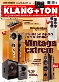 Titelbild der Ausgabe 6/2022 von Klang & Ton. Diese Zeitschrift und viele weitere Audiomagazine, Filmmagazine und Fotozeitschriften als Abo oder epaper bei United Kiosk online kaufen.