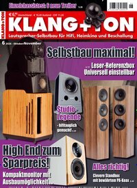 Titelbild der Ausgabe 6/2026 von Klang & Ton. Diese Zeitschrift und viele weitere Audiomagazine, Filmmagazine und Fotozeitschriften als Abo oder epaper bei United Kiosk online kaufen.