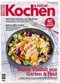 Titelbild der Ausgabe 3/2026 von Kochen & Küche. Diese Zeitschrift und viele weitere Kochzeitschriften und Backzeitschriften als Abo oder epaper bei United Kiosk online kaufen.