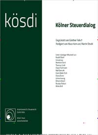 Titelbild der Ausgabe 2/2023 von Kölner Steuerdialog (kösdi). Diese Zeitschrift und viele weitere Businessmagazine als Abo oder epaper bei United Kiosk online kaufen.