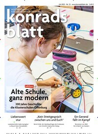 Titelbild der Ausgabe 23/2023 von Konradsblatt. Diese Zeitschrift und viele weitere Zeitungsabos als Abo oder epaper bei United Kiosk online kaufen.