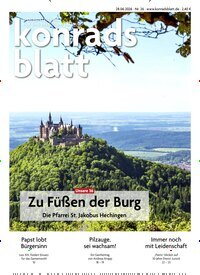 Titelbild der Ausgabe 26/2026 von Konradsblatt. Diese Zeitschrift und viele weitere Zeitungsabos als Abo oder epaper bei United Kiosk online kaufen.