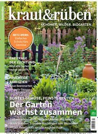 Titelbild der Ausgabe 4/2026 von kraut & rüben. Diese Zeitschrift und viele weitere Gartenzeitschriften und Wohnzeitschriften als Abo oder epaper bei United Kiosk online kaufen.