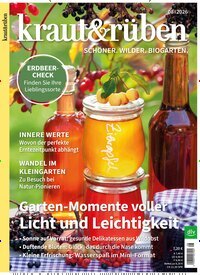 Titelbild der Ausgabe 8/2026 von kraut & rüben. Diese Zeitschrift und viele weitere Gartenzeitschriften und Wohnzeitschriften als Abo oder epaper bei United Kiosk online kaufen.