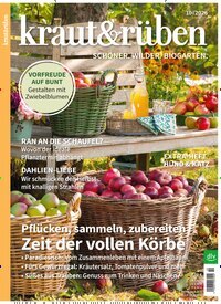 Titelbild der Ausgabe 10/2026 von kraut & rüben. Diese Zeitschrift und viele weitere Gartenzeitschriften und Wohnzeitschriften als Abo oder epaper bei United Kiosk online kaufen.
