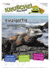 Titelbild der Ausgabe 3/2026 von Kruschel - Deine Zeitung. Diese Zeitschrift und viele weitere Jugendzeitschriften und Kinderzeitschriften als Abo oder epaper bei United Kiosk online kaufen.