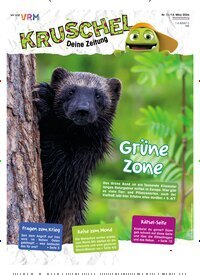 Titelbild der Ausgabe 11/2026 von Kruschel - Deine Zeitung. Diese Zeitschrift und viele weitere Jugendzeitschriften und Kinderzeitschriften als Abo oder epaper bei United Kiosk online kaufen.