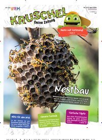 Titelbild der Ausgabe 14/2026 von Kruschel - Deine Zeitung. Diese Zeitschrift und viele weitere Jugendzeitschriften und Kinderzeitschriften als Abo oder epaper bei United Kiosk online kaufen.