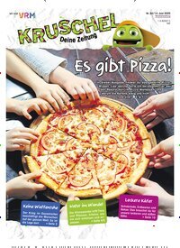 Titelbild der Ausgabe 24/2025 von Kruschel - Deine Zeitung. Diese Zeitschrift und viele weitere Jugendzeitschriften und Kinderzeitschriften als Abo oder epaper bei United Kiosk online kaufen.