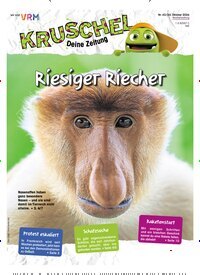 Titelbild der Ausgabe 43/2026 von Kruschel - Deine Zeitung. Diese Zeitschrift und viele weitere Jugendzeitschriften und Kinderzeitschriften als Abo oder epaper bei United Kiosk online kaufen.