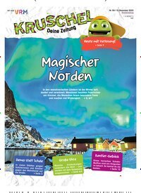 Titelbild der Ausgabe 50/2025 von Kruschel - Deine Zeitung. Diese Zeitschrift und viele weitere Jugendzeitschriften und Kinderzeitschriften als Abo oder epaper bei United Kiosk online kaufen.