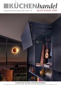 Titelbild der Ausgabe 1/2026 von KÜCHENhandel Spezial. Diese Zeitschrift und viele weitere Architekturzeitschriften und Bauzeitschriften als Abo oder epaper bei United Kiosk online kaufen.