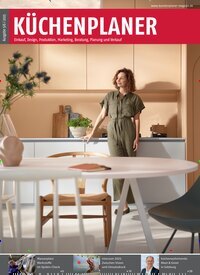 Titelbild der Ausgabe 6/2025 von Küchenplaner. Diese Zeitschrift und viele weitere Gartenzeitschriften und Wohnzeitschriften als Abo oder epaper bei United Kiosk online kaufen.