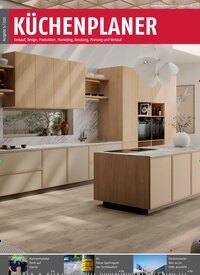 Titelbild der Ausgabe 9/2025 von Küchenplaner. Diese Zeitschrift und viele weitere Gartenzeitschriften und Wohnzeitschriften als Abo oder epaper bei United Kiosk online kaufen.
