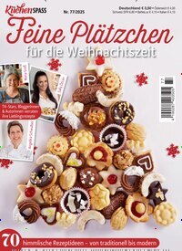 Titelbild der Ausgabe 77/2025 von Küchenspaß. Diese Zeitschrift und viele weitere Kochzeitschriften und Backzeitschriften als Abo oder epaper bei United Kiosk online kaufen.