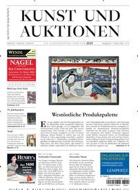 Titelbild der Ausgabe 4/2026 von Kunst und Auktionen. Diese Zeitschrift und viele weitere Reisemagazine, Freizeitmagazine und Wissensmagazine als Abo oder epaper bei United Kiosk online kaufen.