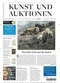 Titelbild der Ausgabe 10/2025 von Kunst und Auktionen. Diese Zeitschrift und viele weitere Reisemagazine, Freizeitmagazine und Wissensmagazine als Abo oder epaper bei United Kiosk online kaufen.