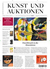 Titelbild der Ausgabe 13/2026 von Kunst und Auktionen. Diese Zeitschrift und viele weitere Reisemagazine, Freizeitmagazine und Wissensmagazine als Abo oder epaper bei United Kiosk online kaufen.