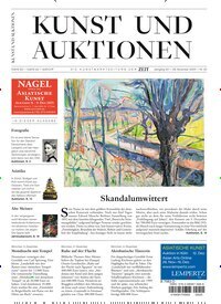 Titelbild der Ausgabe 20/2025 von Kunst und Auktionen. Diese Zeitschrift und viele weitere Reisemagazine, Freizeitmagazine und Wissensmagazine als Abo oder epaper bei United Kiosk online kaufen.