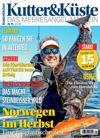 Titelbild der Ausgabe 71/2018 von Kutter & Küste. Diese Zeitschrift und viele weitere Sportmagazine als Abo oder epaper bei United Kiosk online kaufen.