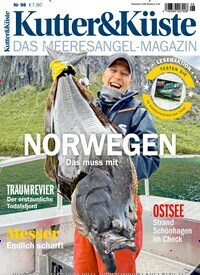 Titelbild der Ausgabe 98/2023 von Kutter & Küste. Diese Zeitschrift und viele weitere Sportmagazine als Abo oder epaper bei United Kiosk online kaufen.