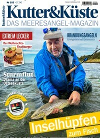 Titelbild der Ausgabe 102/2023 von Kutter & Küste. Diese Zeitschrift und viele weitere Sportmagazine als Abo oder epaper bei United Kiosk online kaufen.