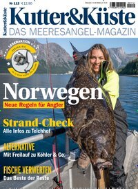 Titelbild der Ausgabe 112/2025 von Kutter & Küste. Diese Zeitschrift und viele weitere Sportmagazine als Abo oder epaper bei United Kiosk online kaufen.